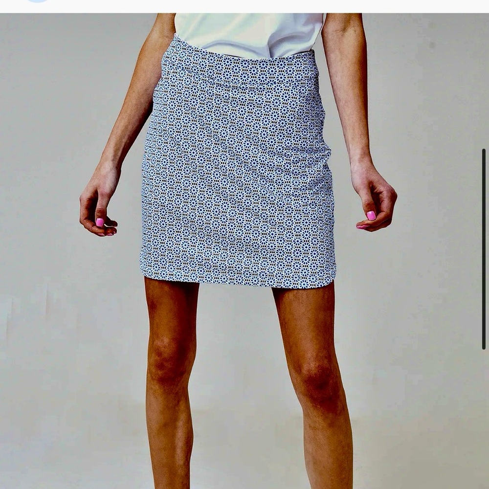 RLX Ralph Lauren Womens Aim Skort Chainlink Print XL NWT - Picture 2 of 5